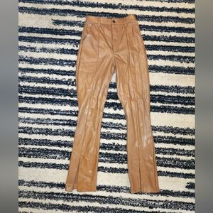 Abercrombie & Fitch Faux Leather Pants, Size 26 (2)